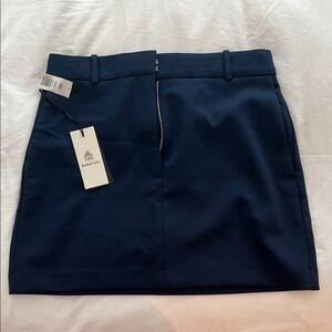 Aritzia Babaton Chisel Skirt in Navy